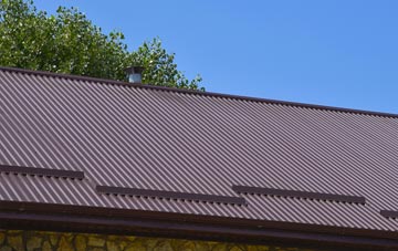 typical Abbots Ripton corrugated roof uses